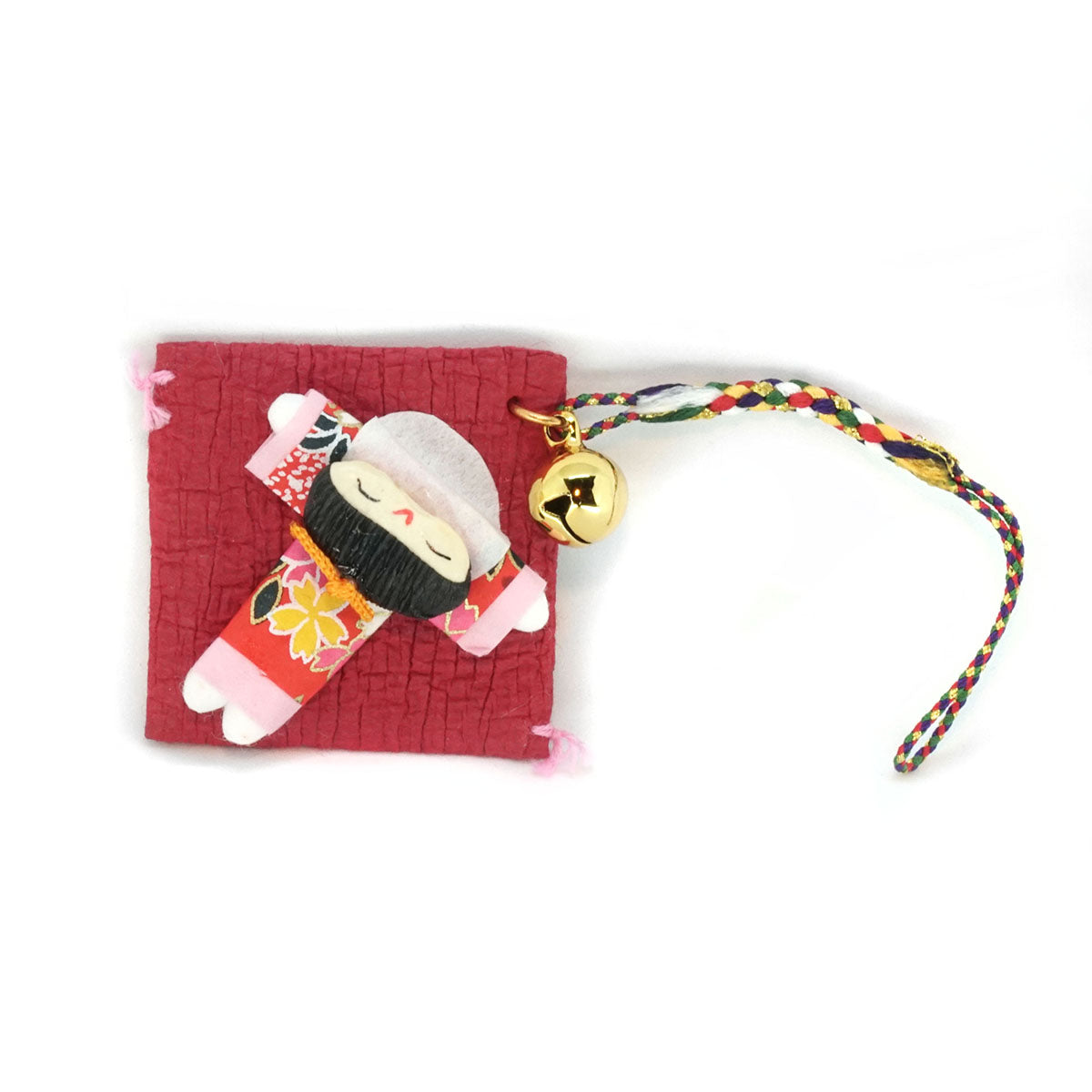 Healthy Growth Child Omamori Charm - red