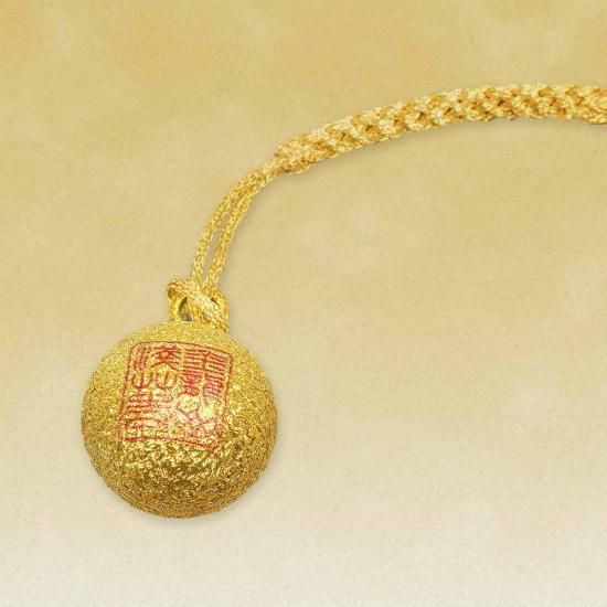 Crystal Bell Fortune Omamori Charm - Sensoji Temple